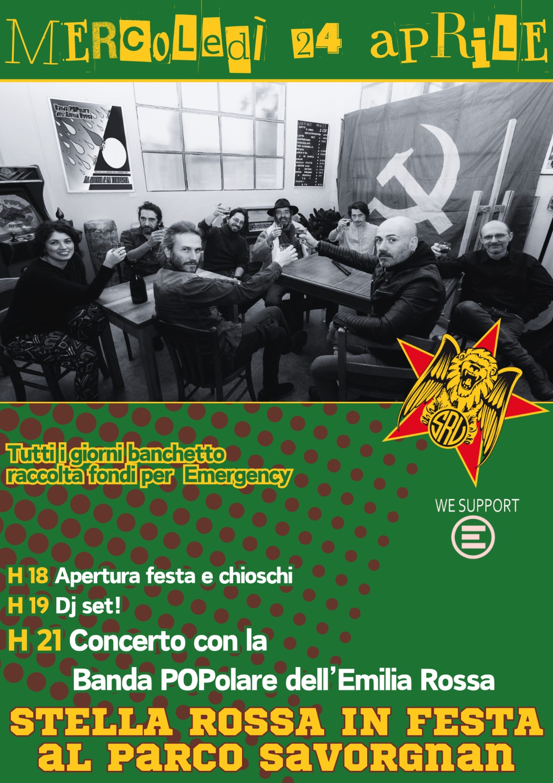 Stella Rossa Venezia Festa 24 aprile