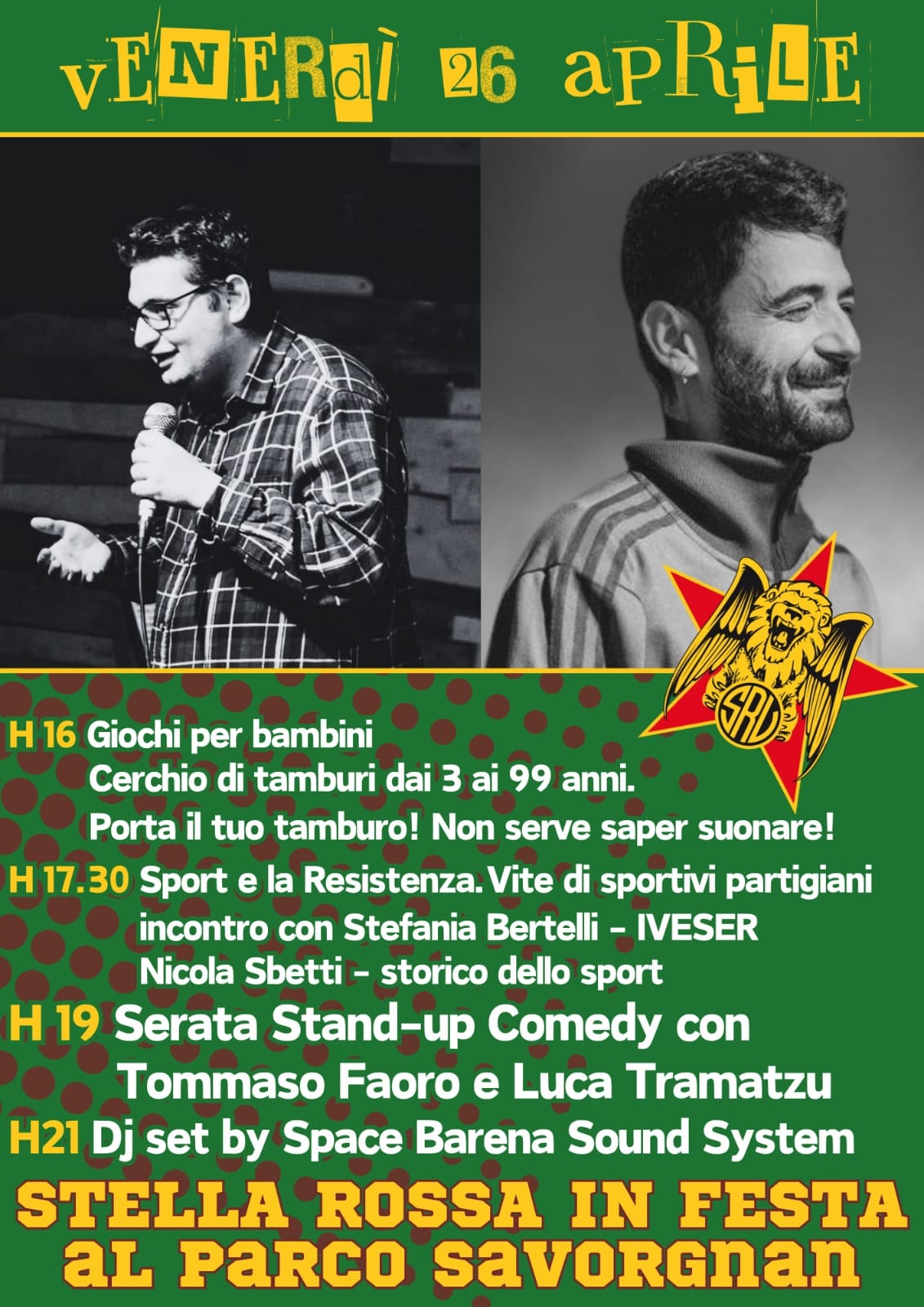 Stella Rossa Venezia Festa 26 aprile
