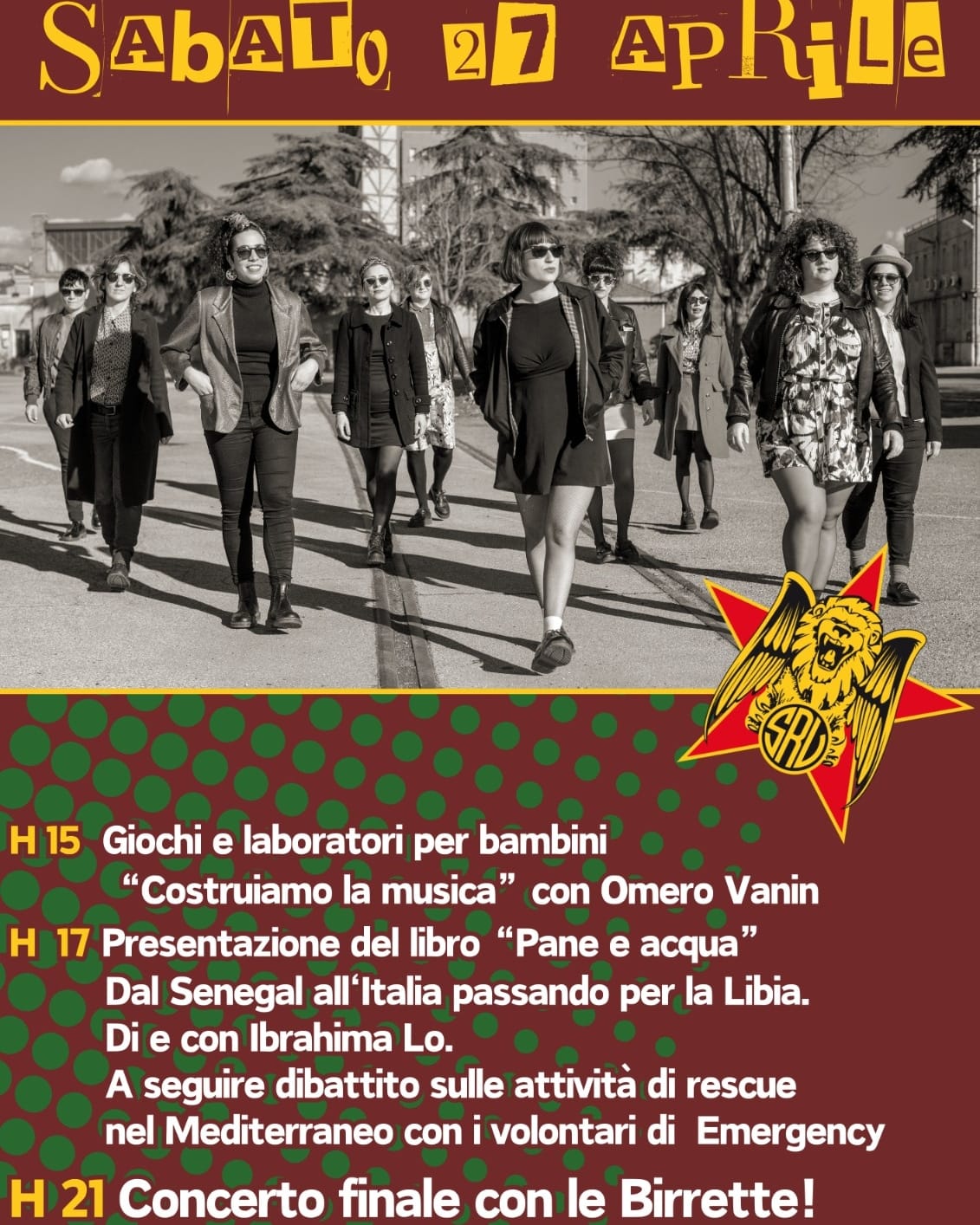 Stella Rossa Venezia Festa 27 aprile
