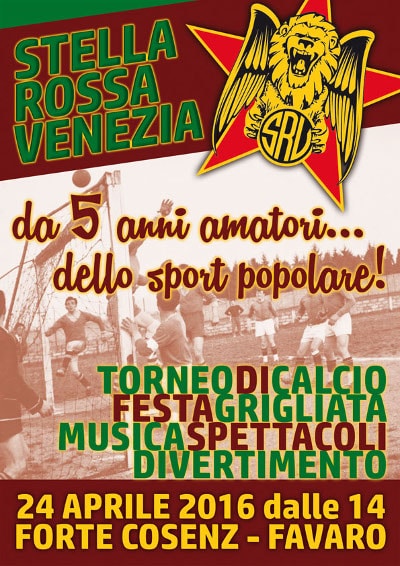 Stella Rossa Venezia Festa 5 anni